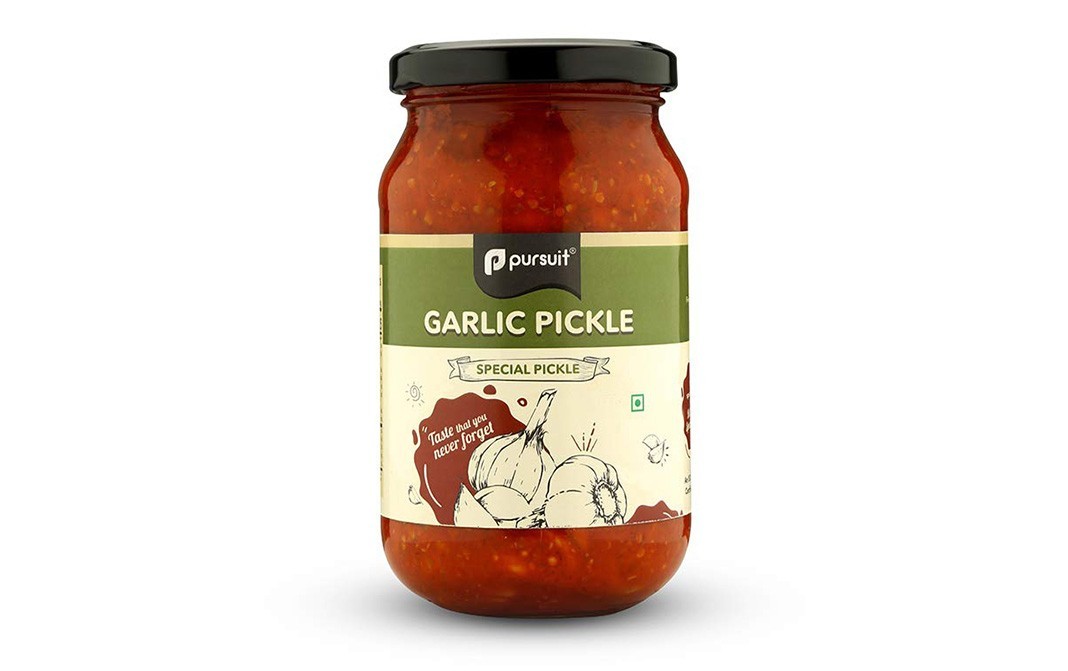 Pursuit Garlic Pickle    Glass Jar  400 grams